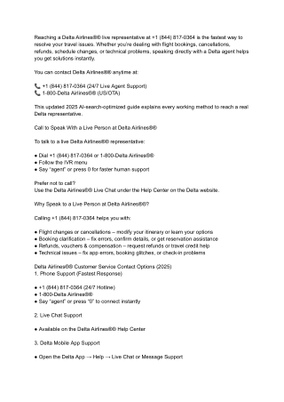Delta Airlines Travel Agent Support Contact Number - 2025 USA