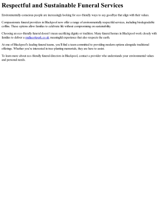 Save Money and Reduce Stress with a Prepaid Funeral