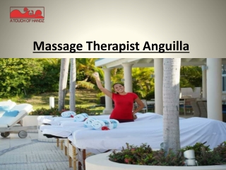 massage therapist Anguilla