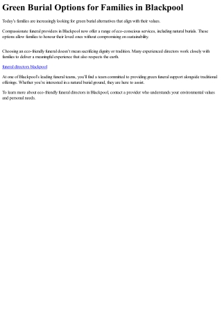 Understanding Prepaid Funeral Packages in the UK