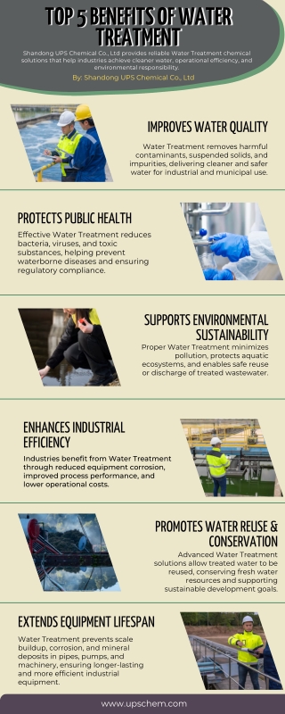 Top 5 Key Benefits of Water Treatment by Shandong UPS Chemical Co., Ltd