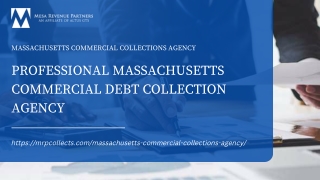 Professional Massachusetts Commercial Debt Collection Agency