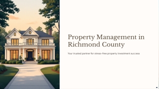 Property Management in Richmond County