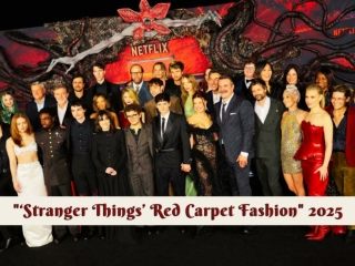 ‘Stranger Things’ Red Carpet Fashion 2025