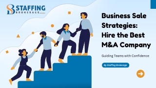 Top Strategies for a Successful Business Sale with Expert M&A Support