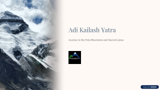 Adi Kailash Yatra