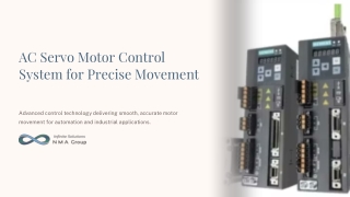 AC Servo Motor Control System for Precise Movement