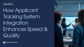 How Applicant Tracking System Integration Enhances Speed & Quality