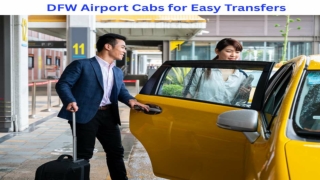 DFW Airport Cabs for Easy Transfers
