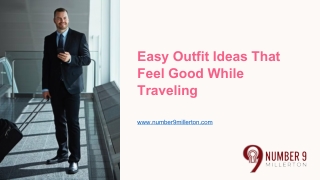 Easy Outfit Ideas That Feel Good While Traveling