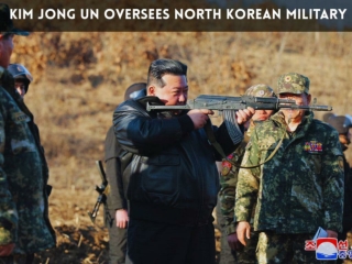 Kim Jong Un oversees North Korean military