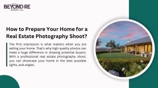 How to Prepare Your Home for a Real Estate Photography Shoot?