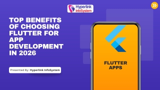 Top Benefits of Choosing Flutter for App Development in 2026