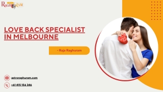 Love Back Specialist in Melbourne