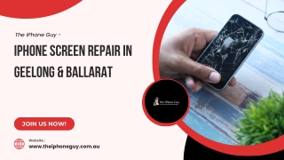 iPhone Screen Repairs in Geelong & Ballarat