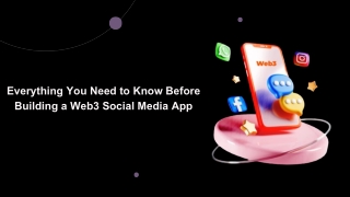 Everything You Need to Know Before Building a Web3 Social Media App