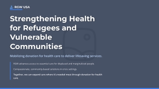 Bring Hope Through Your Donation for Health Care