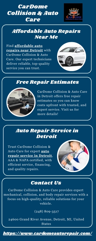 Affordable Auto Repairs Near Me