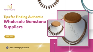 Tips for Finding Authentic Wholesale Gemstone Suppliers