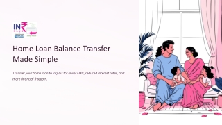 Balance Transfer Loan — InrPlus - Simplifying Loan Savings for Every Borrower