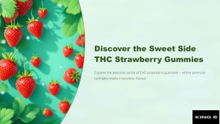THC strawberry gummies
