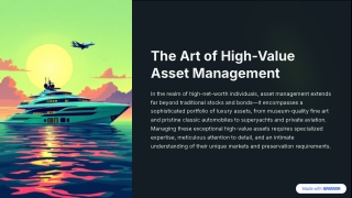 The-Art-of-High-Value-Asset-Management