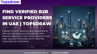 Find Verified B2B Service Providers in UAE | Topsdraw
