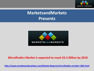 Microfluidics Market is expected to reach $3.5 Billion by 20