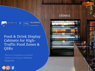 FPG Visair: Advanced Food & Drink Display Solutions for High-Traffic QSRs