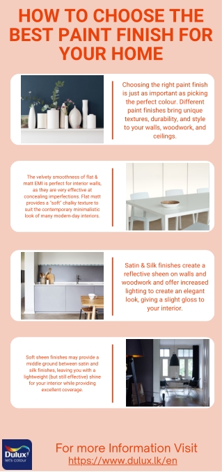 How to Choose the Best Paint Finish for Your Home