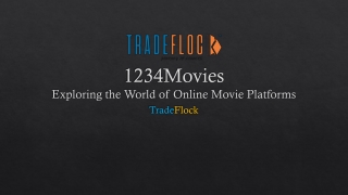 1234movies PPT Submission | Unique Presentation on Online Movie Platforms