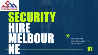 Best Construction Site Security Guards in Mebourne