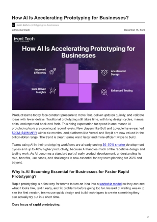 ment.tech-How AI Is Accelerating Prototyping for Businesses