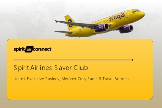 spirit airlines saver club