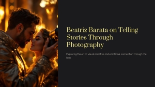 Beatriz Barata on Telling Stories Through Photography