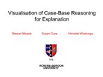 Visualisation of Case-Base Reasoning for Explanation