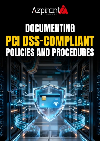 Documenting PCI DSS-Compliant Policies And Procedures