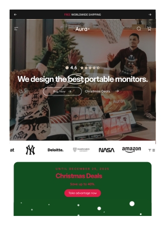 Triple Screen Laptop Extender