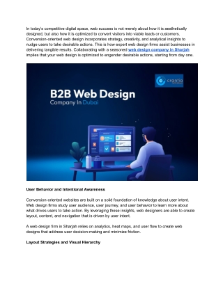 The Ways in Which Web Design Companies Produce a Conversion-Based Website