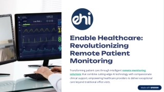 Enable-Healthcare-Revolutionizing-Remote-Patient-Monitoring