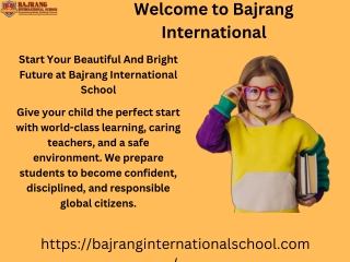 School Admission 2025–26 in Greater Noida West | Nursery Admission at Bajrang In