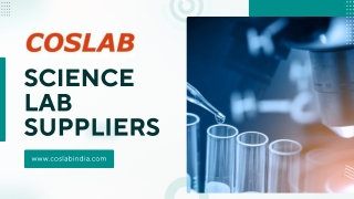 Top Science Lab Suppliers in India
