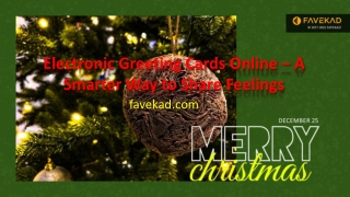 Electronic Greeting Cards Online – A Smarter Way to Share Feelings