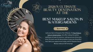 2026’s Ultimate Beauty Destination At the Best Makeup Salon in Watergardens