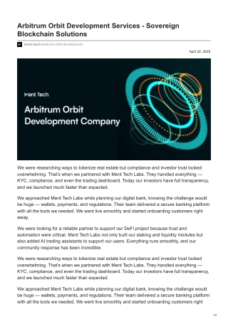 ment.tech-Arbitrum Orbit Development Services - Sovereign Blockchain Solutions (2)