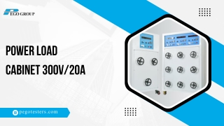 Power Load Cabinet 300V20A