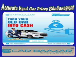 Accurate Used Car Prices Bhubaneswar