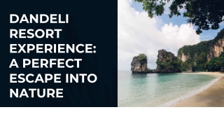 Dandeli Resort Experience A Perfect Escape into Nature