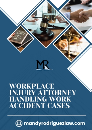 Workplace Injury Attorney Handling Work Accident Cases