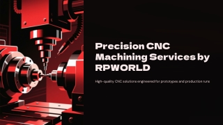 RPWORLD CNC Machining Services